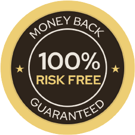 100% Money Back Guaranteed